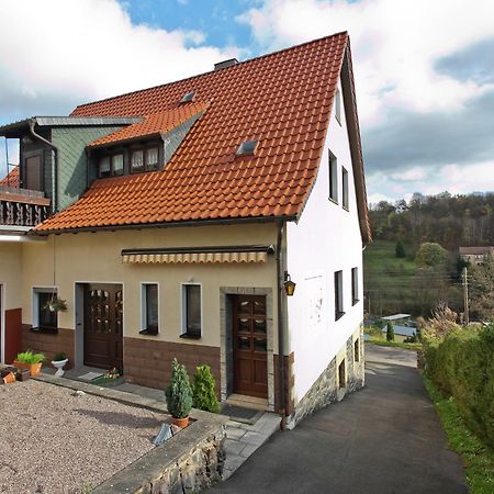 Lovely Holiday Home In The Thuringian Forest With Roof Terrace And Great View Bad Liebenstein Ngoại thất bức ảnh