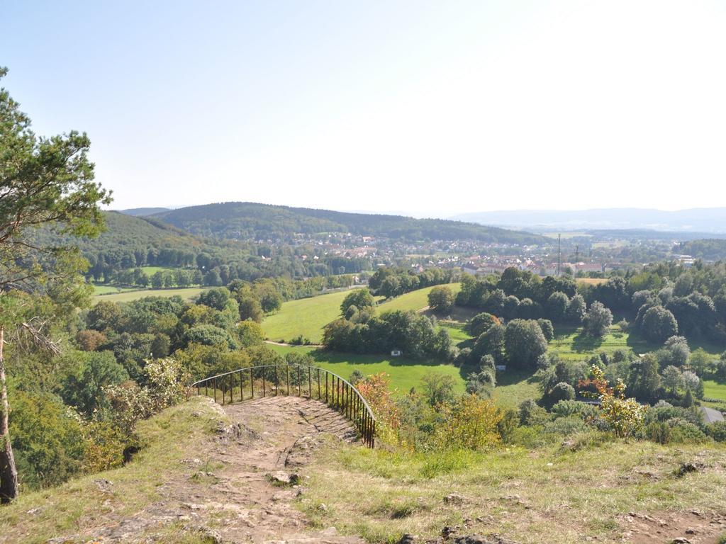 Lovely Holiday Home In The Thuringian Forest With Roof Terrace And Great View Bad Liebenstein Ngoại thất bức ảnh