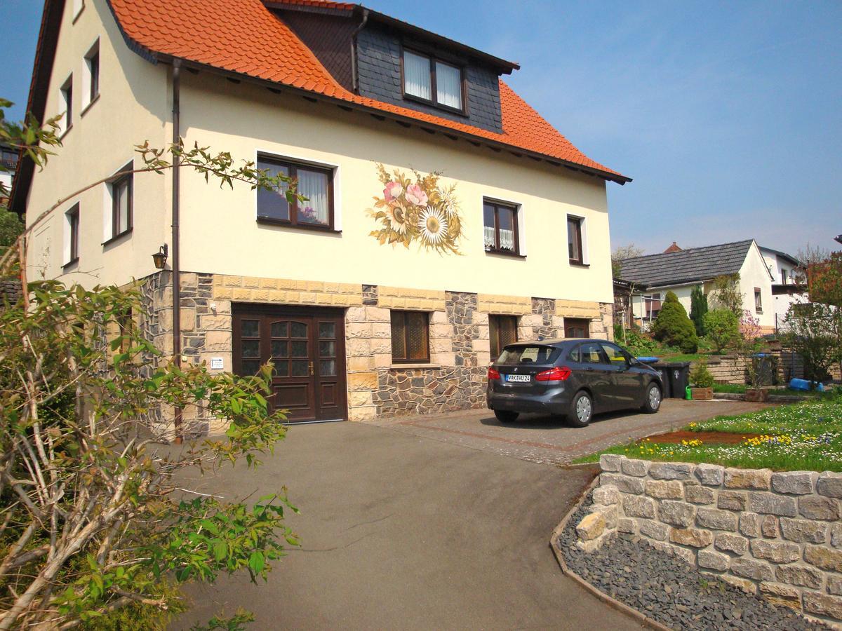 Lovely Holiday Home In The Thuringian Forest With Roof Terrace And Great View Bad Liebenstein Ngoại thất bức ảnh